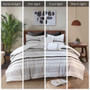 INK+IVY Nea Cotton Printed Comforter Set with Trims