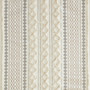 INK+IVY Imani Cotton Printed Shower Curtain with Chenille