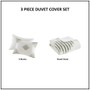 INK+IVY Tahli 3 Piece Cotton Blend Chenille Duvet Cover Set
