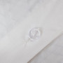 INK+IVY Nea Black/White Cotton Printed Duvet Cover Set with Trims