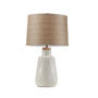 INK+IVY Tate Ivory Boho Textured Ceramic Table Lamp
