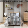 Intelligent Design Blake Plaid Duvet Cover Set