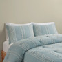 INK+IVY Kara 3 Piece Cotton Jacquard Comforter Set