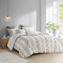 INK+IVY Kara 3 Piece Cotton Jacquard Comforter Set