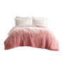 Intelligent Design Brielle Ombre Shaggy Long Fur Comforter Mini Set