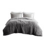 Intelligent Design Brielle Ombre Shaggy Long Fur Comforter Mini Set