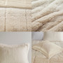 Intelligent Design Brielle Ombre Shaggy Long Fur Comforter Mini Set