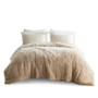 Intelligent Design Brielle Ombre Shaggy Long Fur Comforter Mini Set