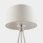 INK+IVY Pacific Metal Tripod Floor Lamp with Glass Shade