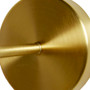 INK+IVY Luminex Gold/White White Ceramic Wall Sconce with Adjustable Swing Arm