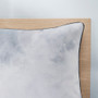 Intelligent Design Cassiopeia Watercolor Tie Dye Printed Comforter Set with Throw Pillow