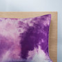 Intelligent Design Cassiopeia Watercolor Tie Dye Printed Comforter Set with Throw Pillow