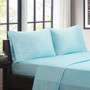 Intelligent Design Chevron Printed Microfiber Sheet Set