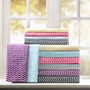 Intelligent Design Chevron Printed Microfiber Sheet Set