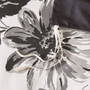 Intelligent Design Dorsey Black/White Floral Print Duvet Cover Set