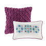 Intelligent Design Joni Purple Comforter Set
