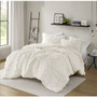 Intelligent Design Larissa Off-White Animal Chenille Duvet Cover Set