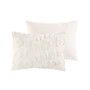 Intelligent Design Larissa Off-White Animal Chenille Duvet Cover Set