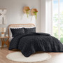 Intelligent Design Lucy Clip Jacquard Comforter Set