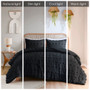 Intelligent Design Lucy Clip Jacquard Comforter Set