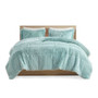 Intelligent Design Malea Shaggy Long Fur Comforter Mini Set