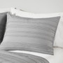 Intelligent Design Oliver Gray Cationic Dyed Clip Jacquard Comforter Set with Throw Pillow