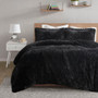 Intelligent Design Malea Shaggy Fur Duvet Cover Set