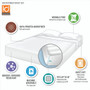Intelligent Design Printed Microfiber Beige Dotted Arches Sheet Set