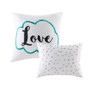Intelligent Design Raina Metallic Printed Comforter Set