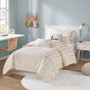 Intelligent Design Raina Metallic Printed Duvet Cover Set