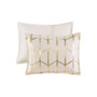 Intelligent Design Raina Metallic Printed Duvet Cover Set