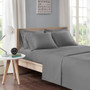Intelligent Design Microfiber Sheet Set with Side Storage Pockets