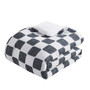 Intelligent Design Miley Black/White Checkered Comforter Set