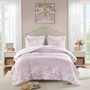 Intelligent Design Oliena Pink Floral Paisley Duvet Cover Set