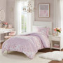 Intelligent Design Oliena Pink Floral Paisley Duvet Cover Set