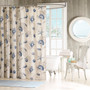 Madison Park Bayside Blue Shower Curtain