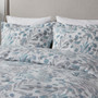 Madison Park Bonnie Blue 5 Piece Botanical Floral Seersucker Comforter Set