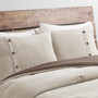 Madison Park Andes Tan 5 Piece Corduroy Comforter Set