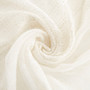 Madison Park Aida Ivory Yarn Dye Sheer Curtain Panel Pair