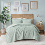 Madison Park Arya Embroidered Medallion Faux Fur Ultra Plush Comforter Mini Set