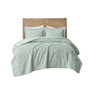 Madison Park Arya Embroidered Medallion Faux Fur Ultra Plush Comforter Mini Set