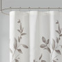 Madison Park 72x72" Cecily Burnout Printed Shower Curtain