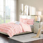 Intelligent Design Waterfall Blush Ruffle Comforter Set