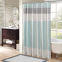 Madison Park Amherst 72x72" Faux Silk Shower Curtain