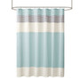 Madison Park Amherst 72x72" Faux Silk Shower Curtain