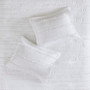 Madison Park Celeste White 4 Piece Microfiber 2-in-1 Duvet Set