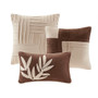 Madison Park Dune 7 Piece Faux Suede Comforter Set