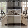 Madison Park Dune 7 Piece Faux Suede Comforter Set