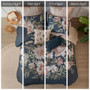Madison Park Camillia Navy 8 Piece Cotton Comforter Set