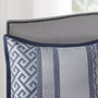 Madison Park Bennett Navy 7 Piece Jacquard Comforter Set